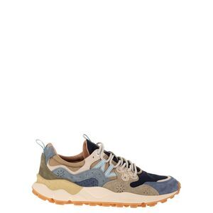 Flower Mountain Men Yamano 3 - Sneakers In Suede And Technical Fabric